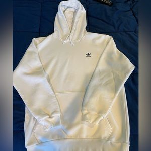 Adidas Essentials Mens White Sweatshirt
